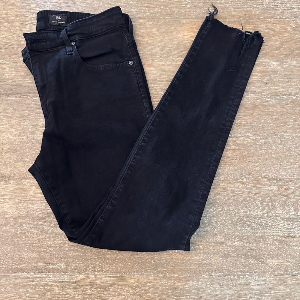 AG Black Skinny Jeans